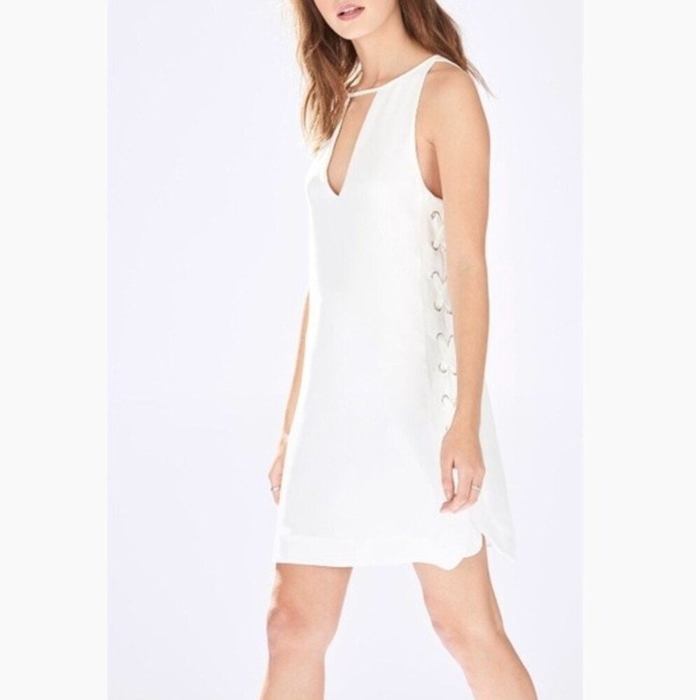 Parker Riviera Off-White Mini Dress NWT Size Small Sophisticated Sexy Date